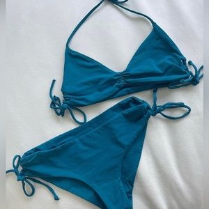 LSPACE Blue Bikini (Lightly Worn)